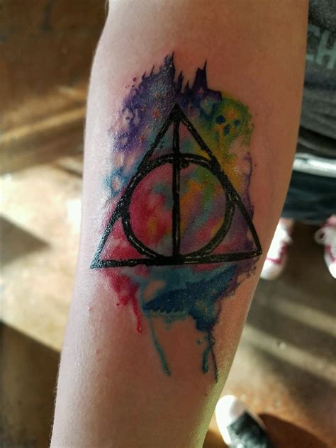 Deathly Hallows Tattoo explained – 100+ Deathly Hallows Tattoo Designs ...