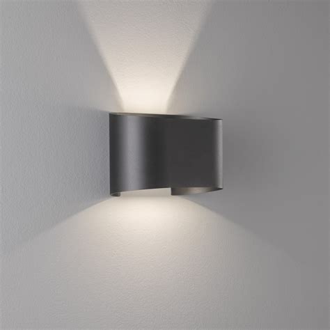 Fischer Honsel Led Wandleuchte Wall Schwarz K Ip