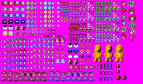 Super Mario Bros 2 Character Sprites