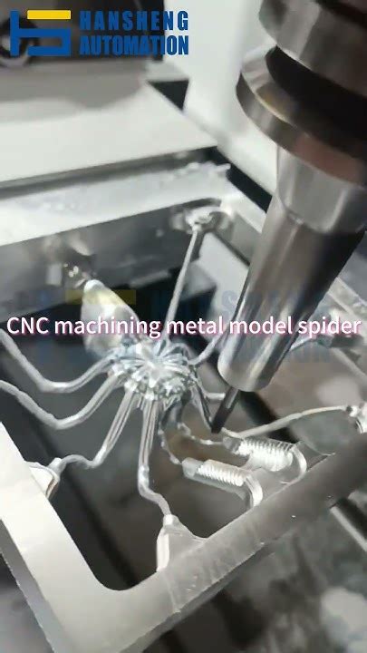 Cnc Machining Metal Model Spider Manufacturing Cnc Factory