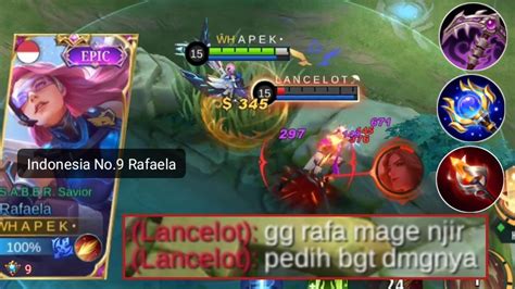 Build Rafaela Mage Tersakit Rafaela Full Magic Damage Dire Hit