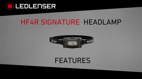 Ledlenser HF4R Signature Headlamp Features YouTube