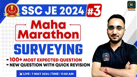 SSC JE 2024 Surveying Marathon All Concepts Formula Through