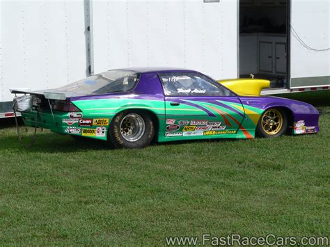 Drag Race Cars Camaros Picture Of 3rd Generation Green And Purple