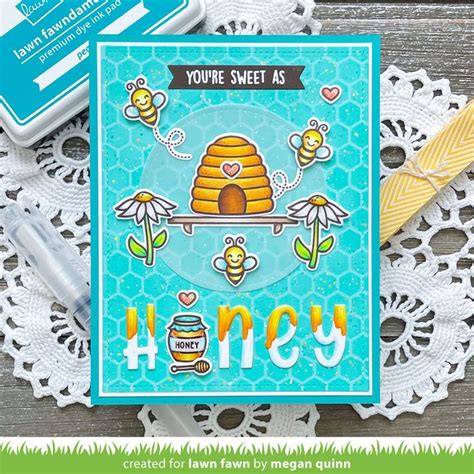 Lawn Fawn Hive Five Clear Stamps Lf Bee Cards Lawn Fawn Lawn