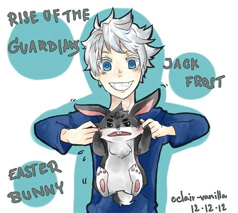 Rise Of The Guardians Jack Frost And Easter Bunny By Eclair Vanilla On