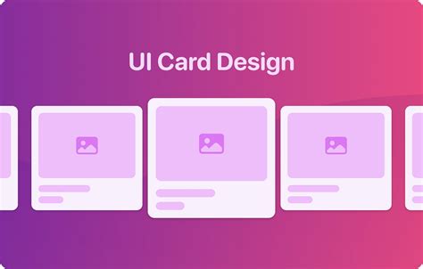 A Complete Guide To Card Ui Design 2021 Fundamentals And