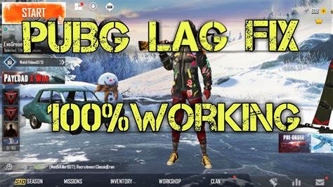 Fix Lag In Pubg Mobile With This New Working Trick YouTube