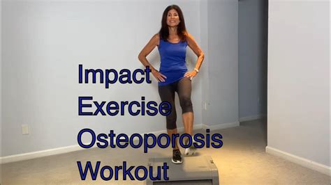 Impact Exercise For Osteoporosis And Osteopenia For Beginners And Seniors Youtube