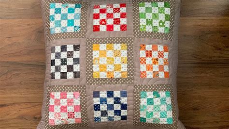 Sew Your Stash Series 4 14 Chex Mix Quilt Block 7 Chex Mix Quilt