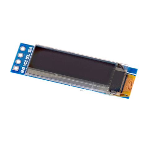 Iic I2c 0 91 128x32 Blue Oled Lcd Display Module 3 3v 5v For Arduino I