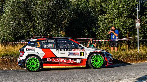 Fabio Andolfi Quinto Al Rally 1000 Miglia Con Primocanale Motori