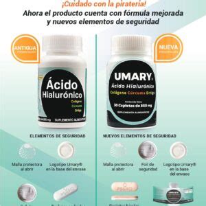 Cido Hialuronico Colageno Curcuma Y Ortiga Capletas G Umary