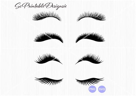 Eyelash Svg Eyelash Svg Bundle Eyelashes Svg Eye Lashes Svg Eye