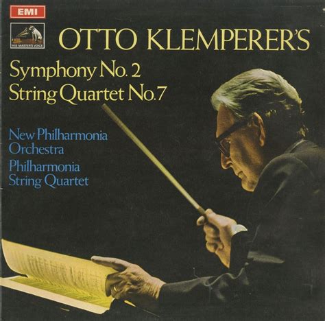 Jp クレンペラー Klemperer 交響曲 Symphony 2番 弦楽四重奏曲 String Quartet