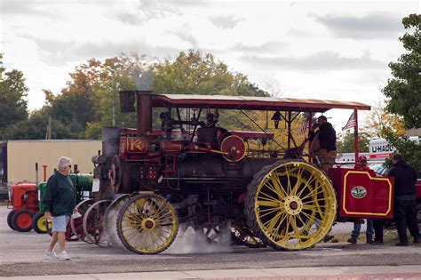 Russell Engine Steam Tractor Tuscola Pumpkin Festival Car Flickr