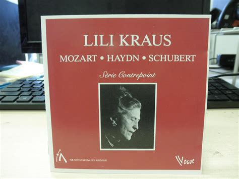 Lili Kraus Mozart Schubert Haydn Lili Kraus Plays Mozart Schubert