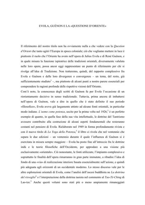 Pdf Evola Gu Non E La Questione D Oriente Dokumen Tips