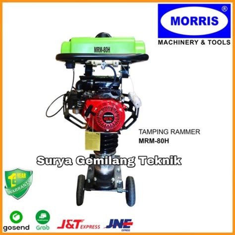 Tamping Rammer Honda Stemper Kuda Morris MRM 80H Mesin Perata Tanah