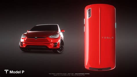 Tesla Model P Smartphone Concept