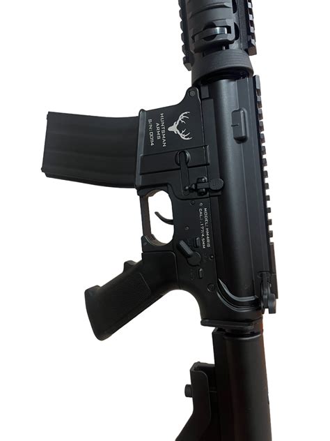 Huntsman Arms .177/4.5mm M4 RIS Tactical Rifle (Co2 Powered - Black ...