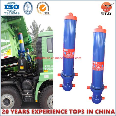 Multistage Telescopic Cylinder For Dump Truck With Ts Certificated