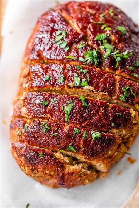 Turkey Meatloaf With Zucchini Skinnytaste Comidasrusticas