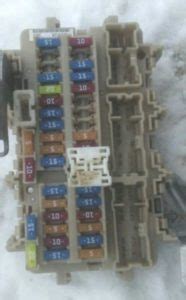 Предохранители ниcсан теана и блоки реле с описанием назначения для j31 ...