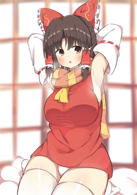 Anime Ero Pantsu Adult pantsu тянки в трусиках Reimu Hakurei