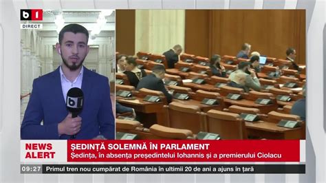 ȘEDINȚĂ SOLEMNĂ ÎN PARLAMENT PENTRU ZIUA NAȚIONALĂ A ROMÂNIEI Știri