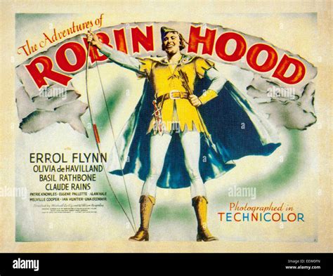 Robin Hood - Movie Poster Stock Photo - Alamy