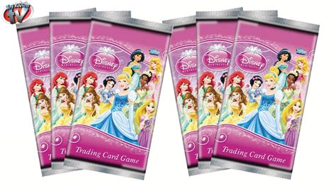 Disney Princess Trading Cards Starter Pack Review Pack Opening Topps