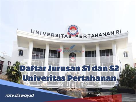 Unhan Banyak Jadi Incaran Ini Daftar Jurusan S1 Dan S2 Univeritas