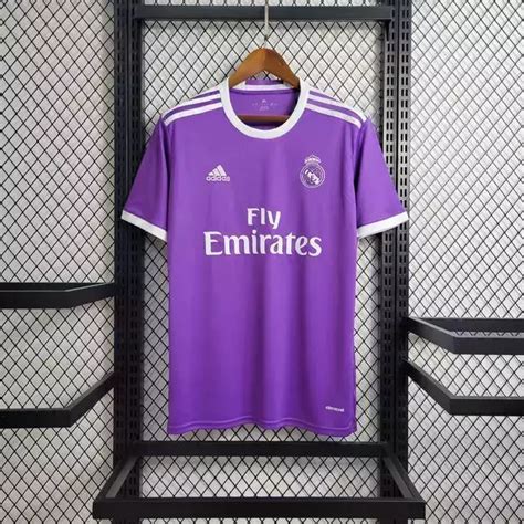 Comprar Camisa Retr Real Madrid Ii Roxo A Partir De R