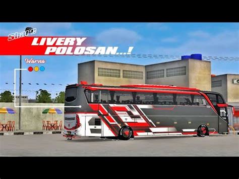 Livery Polosan Bussid Livery Shd Ori Bussid Bus Simulator