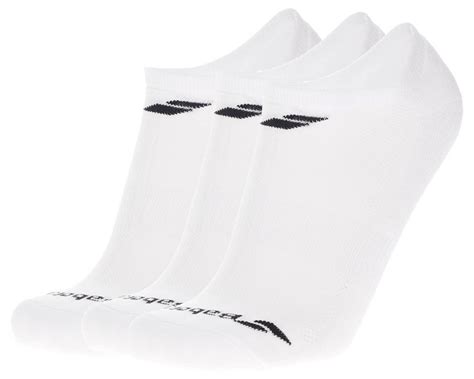 Babolat Invisible 3 Pairs Pack Junior White Tennis Zone Tennis Shop