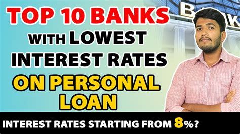 Best Personal Loan Banks Top Banks With Lowest Interest Rates On