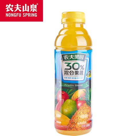 农夫果园30混合果蔬汁饮料（芒果菠萝番石榴苹果番茄）500ml