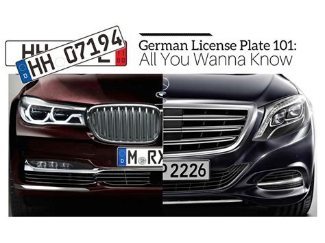 German License Plate All You Wanna Know Europlates Wiki