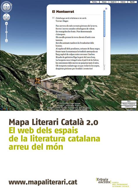 Pdf Mapa Literari Catal El Web Dels Espais Arreu Del M N Poema