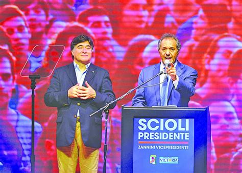 Scioli Macri El Primer Balotaje De La Historia Brown Online