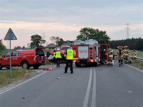 PILNE Tragiczny Wypadek Na DW 222 W Powiecie Starogardzkim