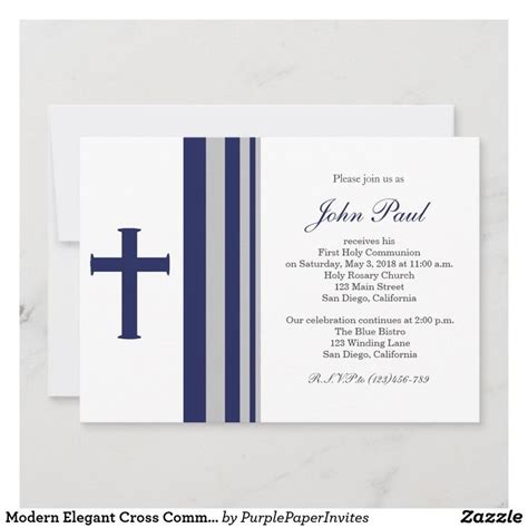 Pin On First Communion Invitations