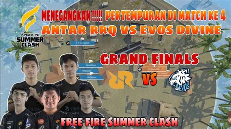 MENEGANGKAN PERTEMPURAN DI MATCH KE 4 ANTARA RRQ VS EVOS DIVINE