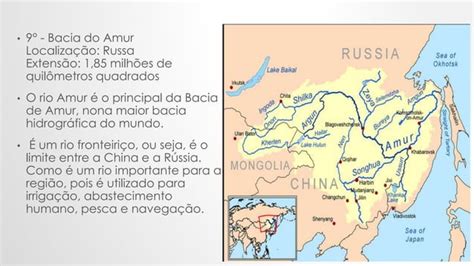 As 10 Maiores Bacias Hidrográficas Do Mundo PPT