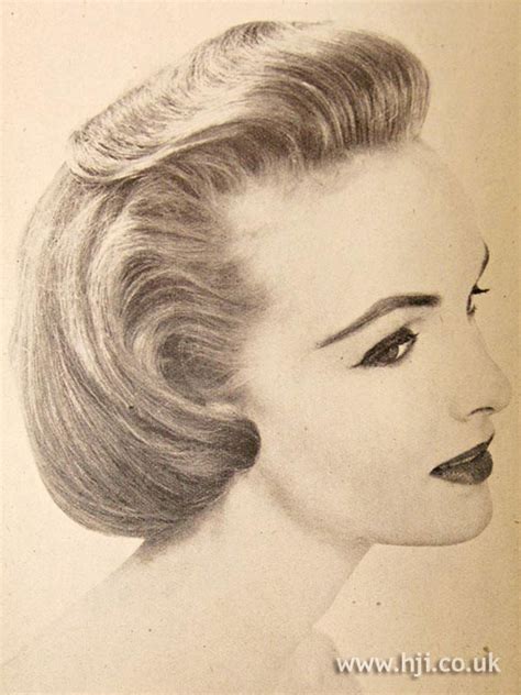 1956 Blonde Quiff Hairstyle