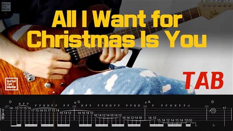 All I Want for Christmas Is You │Guitar Cover Chords - Chordify