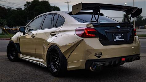 Subaru Wrx Sti With Ccc Widebody Kit Shows Awesome Desert Spec