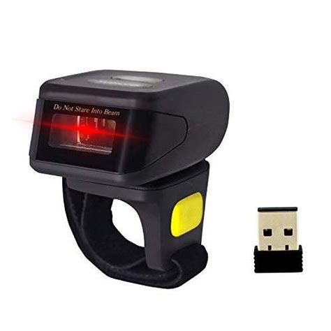 Buy Alacrity Portable D Barcode Scanner Wearable Ring Wireless Finger