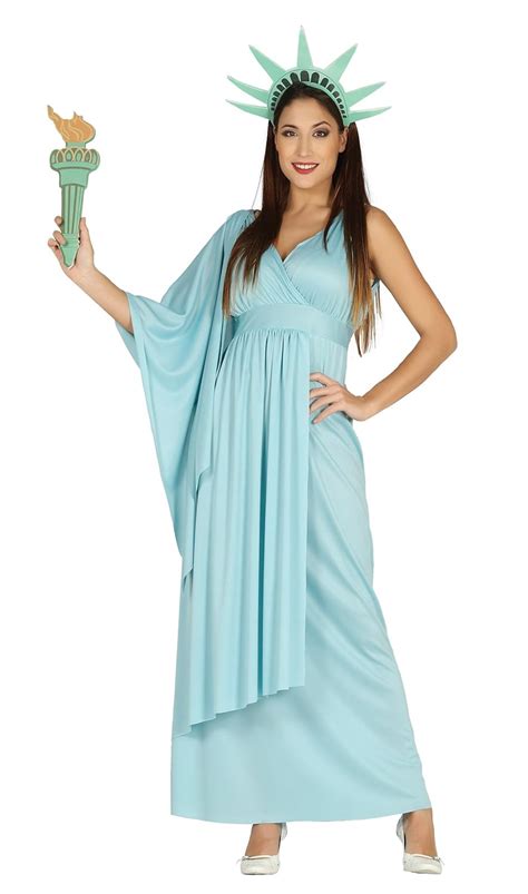 Guirca 882420 Statue Of Liberty Womens Adult Fancy Dress Costume Size Medium 38 40 Amazon